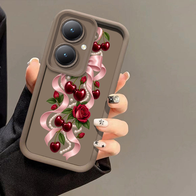Vivo Y28 - غطاء هاتف بتصميم كرتوني على شكل