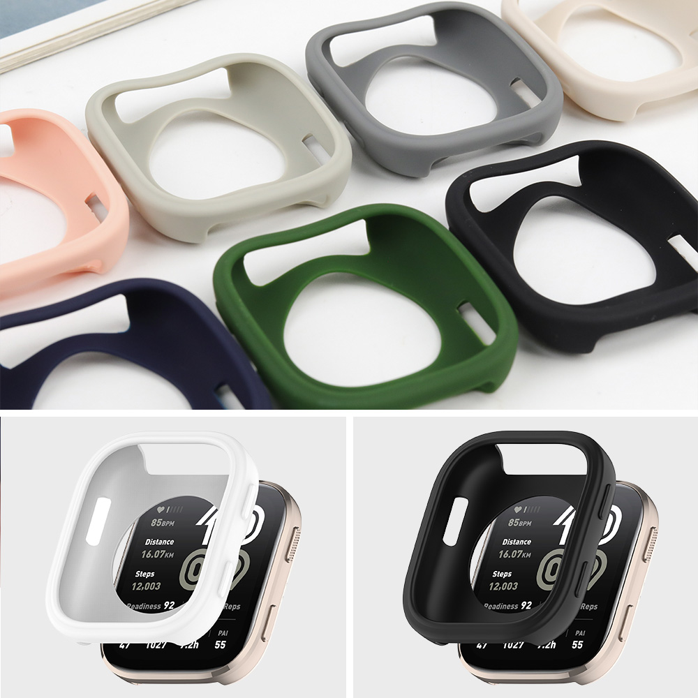 Smartwatch Band Accessories - حافظة من مادة TPU/PC/السيليكون لساعة Amazfit