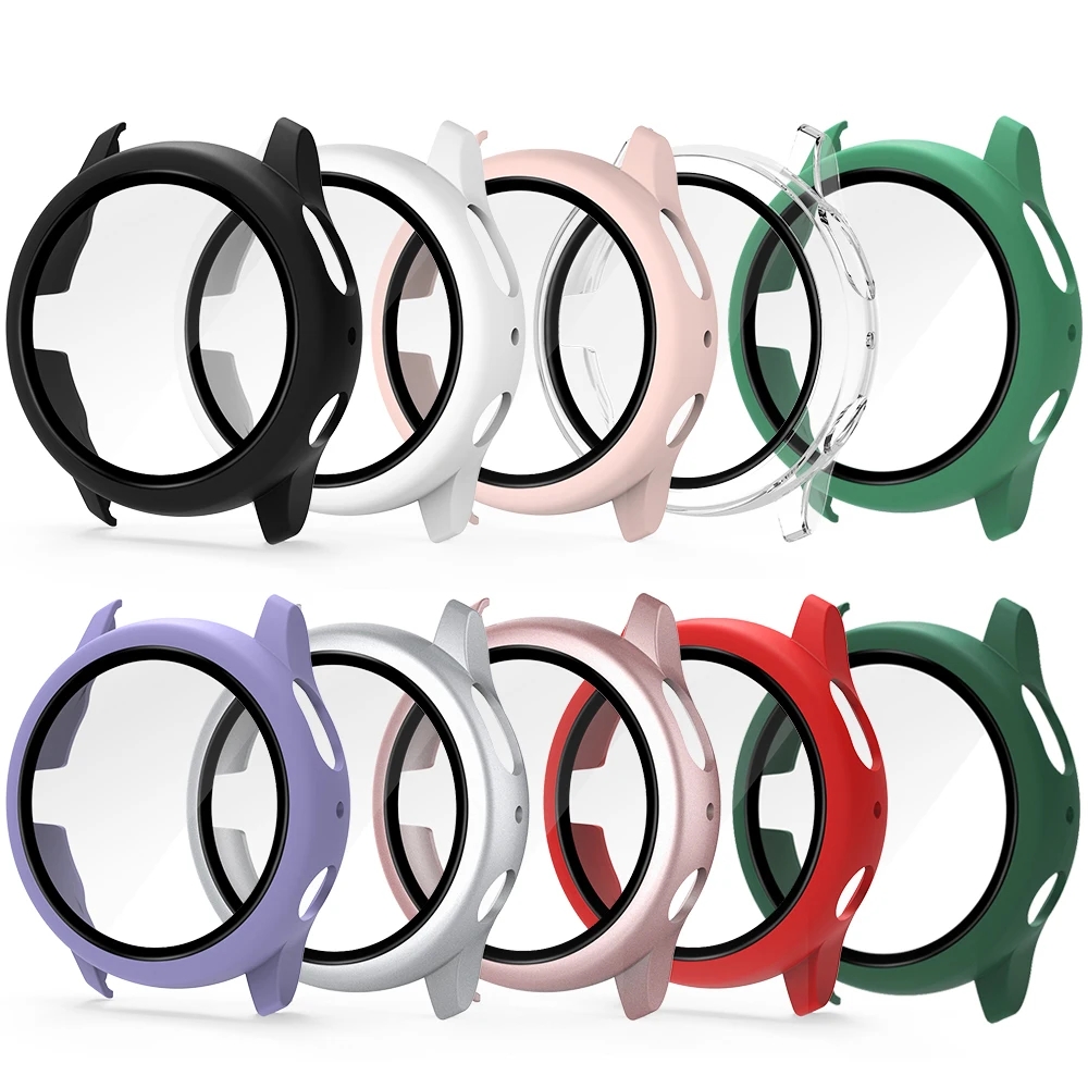 Samsung Smartwatch Accessories - حافظة من الزجاج المقسى لساعة سامسونج