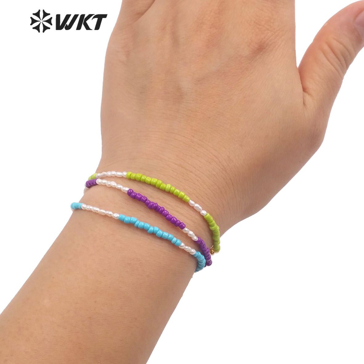 WT-MPB079 المرأة أنيقة صغيرة 2 - مراجعة Ceramic Link Bracelet وسعره