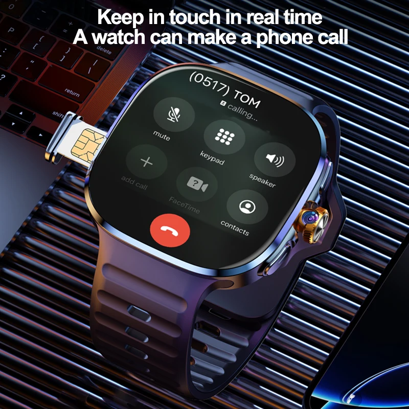 ساعة ذكية جديدة بشاشة كبيرة 4G - مراجعة Smartwatch Id وسعره