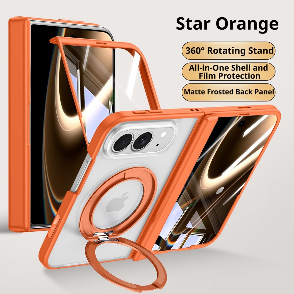 حافظة فاخرة دوارة 360 درجة مع  - مراجعة Screen Protector Film وسعره