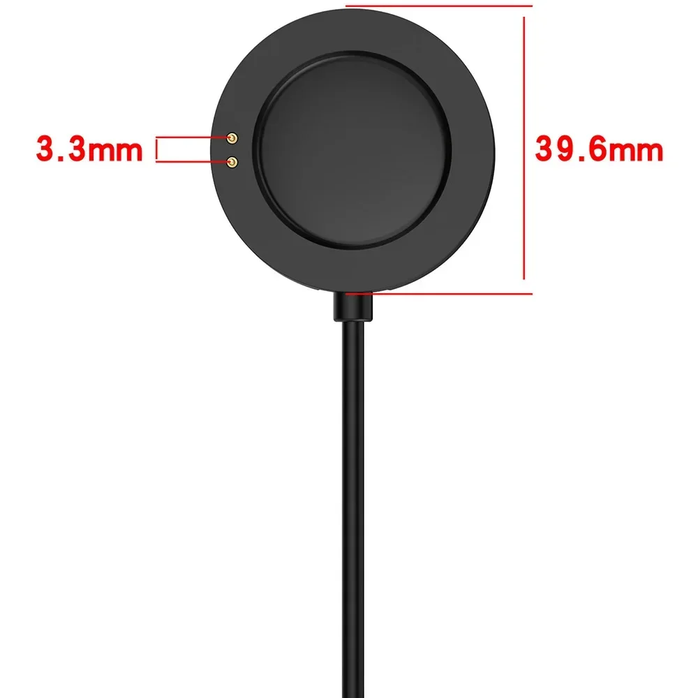كابل شحن الساعة الذكية البيضاء - مراجعة Xiaomi Smartwatch S3 Accessories وسعره