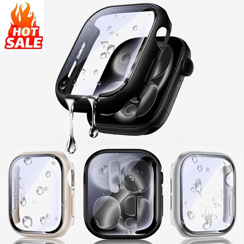 الزجاج المقسى + غطاء لساعة أبل - مراجعة Smartwatch Band Accessories وسعره