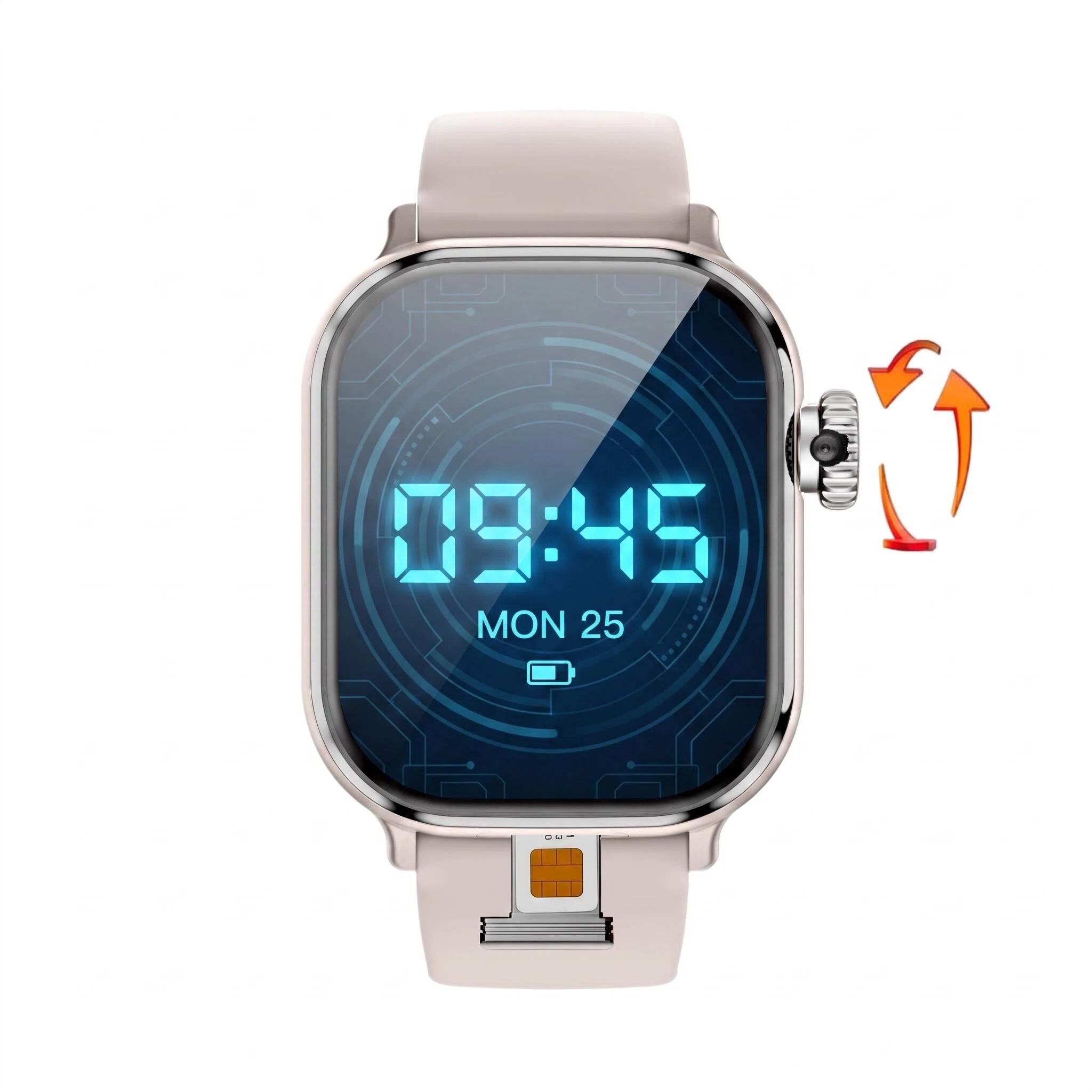 ساعة ذكية بسعة 32 جيجابايت + 5 - مراجعة Smartwatch Id وسعره