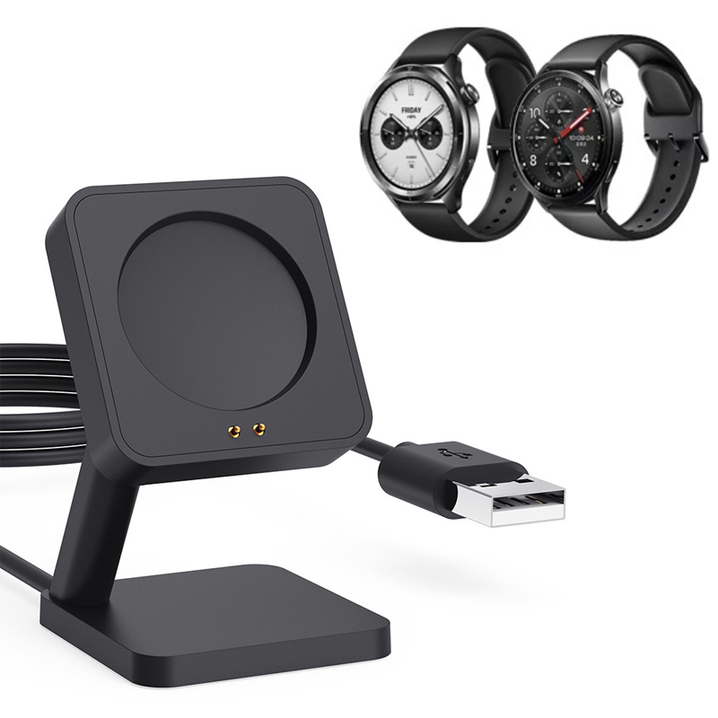 حامل شحن مكتبي مع محول وكابل U - مراجعة Xiaomi Smartwatch S3 Accessories وسعره